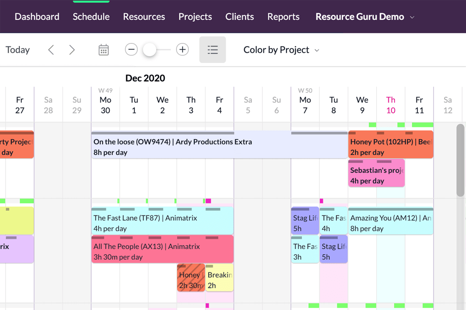 Setting Up Schedule Source UGE