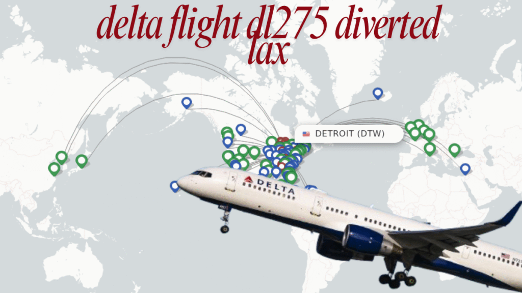 Delta flight dl275 diverted lax a Tale of Diversions and Safety