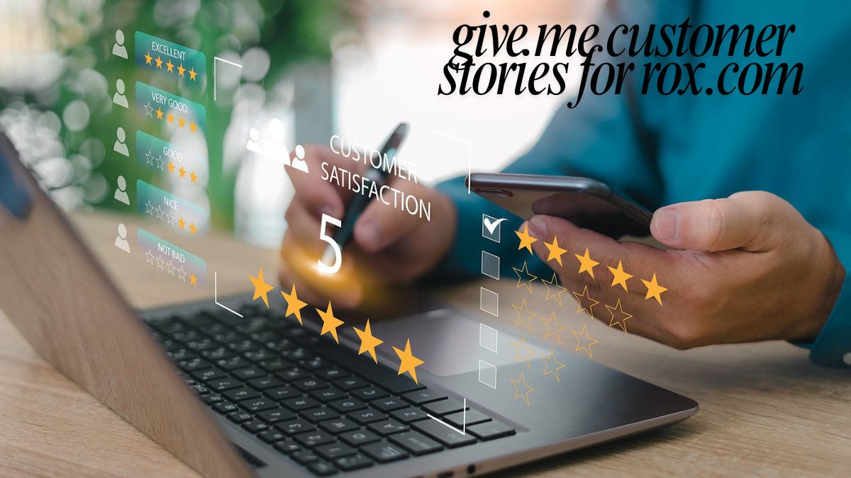 Give me customer stories for rox.com latest guide 2025