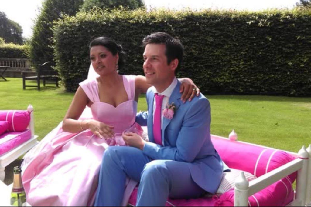 Salma Shah Husband Andrew Smith